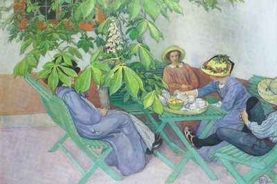 Under the Chestnut Tree by Carl Larsson